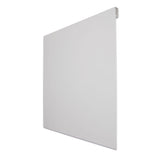 Magnettavle til at hænge på køkkenlåger. Hvid med mulighed for at skrive på den som whiteboard.